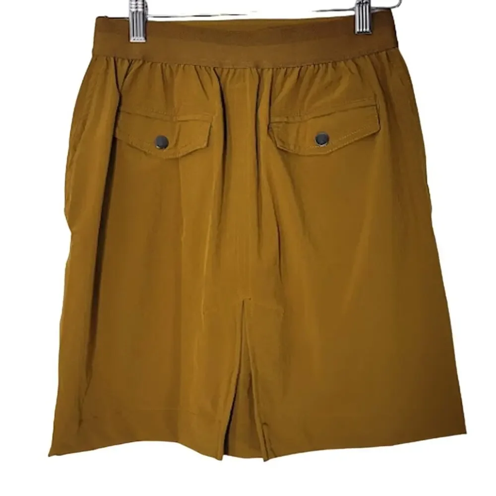 Athleta- Vienna Cargo Skort- NWT- Gold- Size 2 - Picture 5 of 10